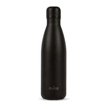 PURO WB500ICONDW1BLK borraccia Uso quotidiano 500 ml Acciaio inox Nero