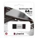 Kingston Technology DataTraveler 80 unità flash USB 64 GB USB tipo-C 3.2 Gen 1 (3.1 Gen 1) Nero, Argento 7