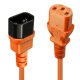 Lindy 30475 cavo di alimentazione Arancione 2 m Accoppiatore C13 Accoppiatore C14 2