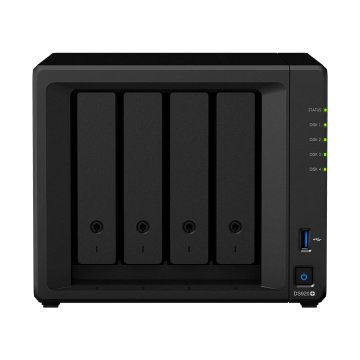 Synology DiskStation DS920+ server NAS e di archiviazione Mini Tower Intel® Celeron® J4125 4 GB DDR4 0 TB DiskStation Manager Nero