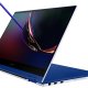 Samsung Galaxy Book Flex 13,3” Royal Blue Touch Screen S Pen Intel® Core™ i5 di decima generazione Windows 10 Home Wi-Fi 6 RAM 12GB Memoria 512GB Batteria 69,7Wh Lettore impronte digitali 35