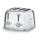 Smeg TSF03SSUK tostapane 4 4 fetta/e 2000 W Cromo 3