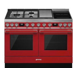 Smeg CPF120IGMPR cucina Elettrico Combi Rosso