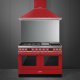 Smeg CPF120IGMPR cucina Elettrico Combi Rosso 3
