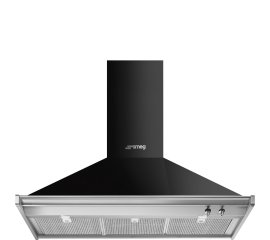 Smeg Classica Cappa KD100HNE Nero