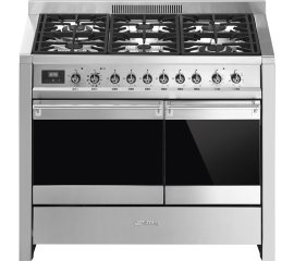 Smeg A2PY-81 cucina Cucina freestanding Elettrico Gas Acciaio inox