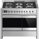 Smeg A2PY-81 cucina Cucina freestanding Elettrico Gas Acciaio inox 2