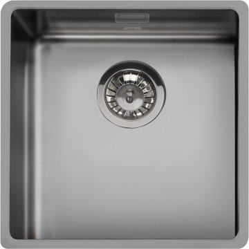Smeg VSTR40DKX lavello Lavello sottopiano Quadrato Acciaio inox