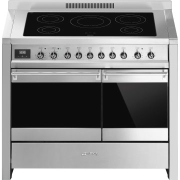 Smeg A2PYID-81 cucina Cucina freestanding Elettrico Piano cottura a induzione Acciaio inox