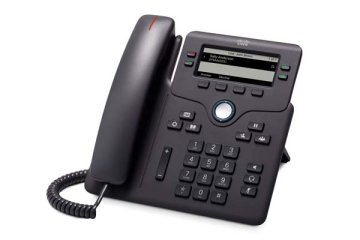 Cisco 6851 telefono IP Nero 4 linee Wi-Fi
