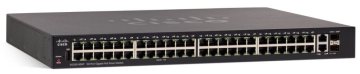 Cisco SG250-50P Gestito L2/L3 Gigabit Ethernet (10/100/1000) Supporto Power over Ethernet (PoE) 1U Nero