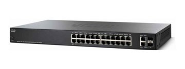 Cisco SG250X-24P Gestito L2/L3 Gigabit Ethernet (10/100/1000) Supporto Power over Ethernet (PoE) 1U Nero