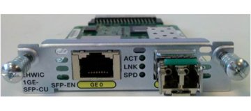 Cisco NIM-1GE-CU-SFP= modulo del commutatore di rete Gigabit Ethernet