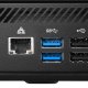 MSI Cubi 5 10M COMPACT PC I7-10510U 0.66L sized PC Nero i7-10710U Intel SoC 4,9 GHz 12