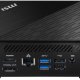 MSI Cubi 5 10M COMPACT PC I7-10510U 0.66L sized PC Nero i7-10710U Intel SoC 4,9 GHz 18
