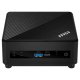 MSI Cubi 5 10M COMPACT PC I7-10510U 0.66L sized PC Nero i7-10710U Intel SoC 4,9 GHz 4