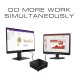 MSI Cubi 5 10M COMPACT PC I7-10510U 0.66L sized PC Nero i7-10710U Intel SoC 4,9 GHz 7