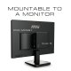MSI Cubi 5 10M COMPACT PC I7-10510U 0.66L sized PC Nero i7-10710U Intel SoC 4,9 GHz 8