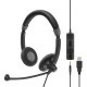 EPOS | SENNHEISER IMPACT SC 75 USB MS Auricolare Cablato A Padiglione Musica e Chiamate USB tipo A Nero 6