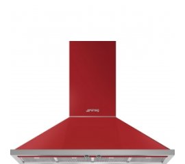 Smeg KPF12RD cappa aspirante Cappa aspirante a parete Rosso 777 m³/h