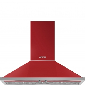 Smeg KPF12RD cappa aspirante Cappa aspirante a parete Rosso 777 m³/h