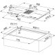 Franke Mythos 2gether Nero Da incasso 83 cm Piano cottura a induzione 4 Fornello(i) Cappa da incasso 5