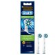 Oral-B CrossAction Brush Heads 2 pz Blu, Bianco 2