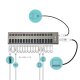 i-tec U3CHARGEHUB16 Caricabatterie per dispositivi mobili Universale Grigio AC Interno 5