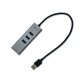 i-tec Metal U3METALG3HUB hub di interfaccia USB 3.2 Gen 1 (3.1 Gen 1) Type-A 5000 Mbit/s Grigio 4