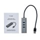 i-tec Metal U3METALG3HUB hub di interfaccia USB 3.2 Gen 1 (3.1 Gen 1) Type-A 5000 Mbit/s Grigio 6