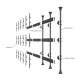 Multibrackets 3644 Supporto per display espositivi 165,1 cm (65