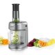 Severin KM 3923 grattugia e spiralizzatore elettrici Grattugia elettrica Cromo, Plastica Cromo 2