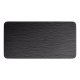 Villeroy & Boch Rock Porcellana Nero Rettangolare Piastra in ardesia 2