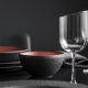 Villeroy & Boch Rock Glow Insalatiera Rotondo Porcellana Nero, Rame 1 pz 3