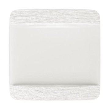 Villeroy & Boch Rock Piatto da portata Rettangolare Porcellana Bianco 1 pz