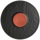 Villeroy & Boch Rock Glow piattino Porcellana Nero, Rame 4