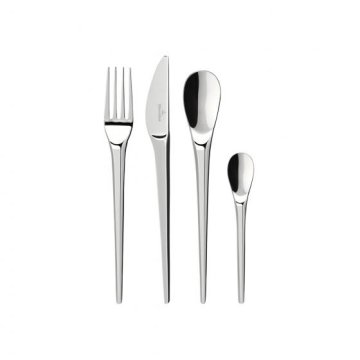 Villeroy & Boch New Moon set di posate 24 pz Argento