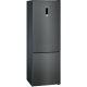 Siemens iQ300 KG49NXXEA frigorifero con congelatore Libera installazione 438 L E Nero, Acciaio inossidabile 2