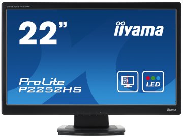 iiyama ProLite P2252HS-B1 Monitor PC 54,6 cm (21.5") 1920 x 1080 Pixel Full HD LED Nero