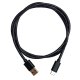 QNAP USB 3.0 5G 1M(3.3FT) TYPE-A TO TYPE-C CABLE cavo USB USB 3.2 Gen 1 (3.1 Gen 1) USB A USB C Nero 2
