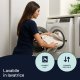 Imetec Scaldasonno Adapto piazza e mezza 150 x 120 cm, Basso consumo, Tecnologia brevettata, Riscaldamento rapido, Temperatura personalizzata, 100 % cotone, Made in italy, Comando con 6 temperature 7