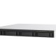 QNAP TS-453DU NAS Rack (1U) Intel® Celeron® J4125 4 GB DDR4 0 TB QNAP Turbo System Nero, Grigio 6