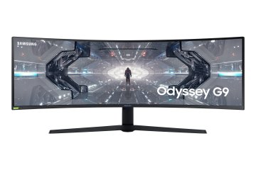 Samsung C49G95TSSU LED display 124,5 cm (49") 5120 x 1440 Pixel Quad HD QLED Nero, Bianco