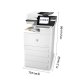 HP Color LaserJet Enterprise Flow Stampante multifunzione M776z, Stampa, copia, scansione e fax, Stampa da porta USB frontale 9