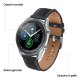 Samsung Galaxy Watch3 Smartwatch Bluetooth, cassa 45mm acciaio, cinturino pelle, Saturimetro, Rilevamento cadute, Monitoraggio sport, 53,8g, Batteria 340 mAh, IP68, Mystic Silver 4