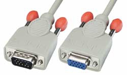 Lindy 31543 cavo VGA 3 m VGA (D-Sub) Grigio