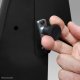 Neomounts NM-HUB2LIFTBLACK Carrello TV fino a 50