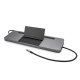 i-tec Metal USB-C Ergonomic 4K 3x Display Docking Station + Power Delivery 85 W 2