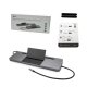 i-tec Metal USB-C Ergonomic 4K 3x Display Docking Station + Power Delivery 85 W 10