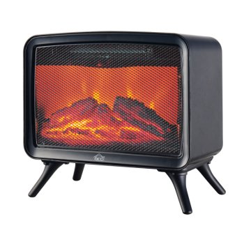 DCG Eltronic FP5400 camino Caminetto freestanding Elettrico Nero